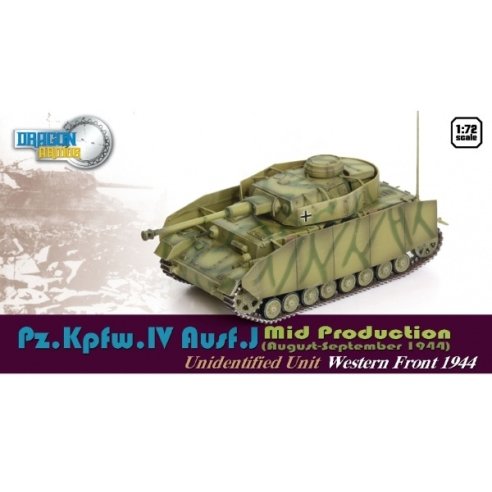 DRAGON ARMOR PZ.KFW.IV AUSF.J MID PRODUCTION WESTERN FRONT 1944 1 72