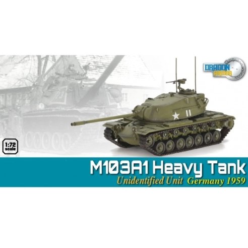 DRAGON ARMOR M103A1 HEAVY TANK GERMANY 1959 1 72