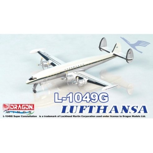 DRAGON WINGS LUFTHANSA L-1049G SUPER CONSTELLATION TIN BOX 1 400