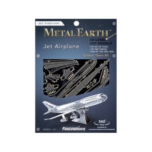 FASCINATIONS METAL EARTH BOING 747