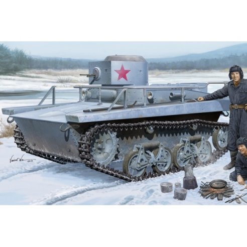 HOBBY BOSS KIT SOVIET T-37TU COMMAND TANK 1 35