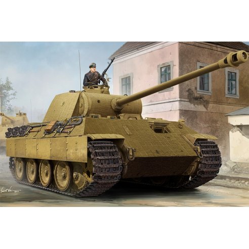 HOBBY BOSS KIT GERMAN SD.KFZ.171 PZKPFW AUSF.A WITH ZIMMERIT 1 35