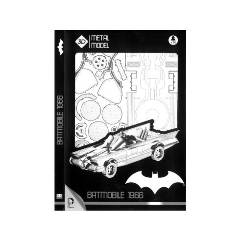 SD TOYS BATMOBILE BATMAN BATMOBILE 1966 DC COMICS BIG 1 18