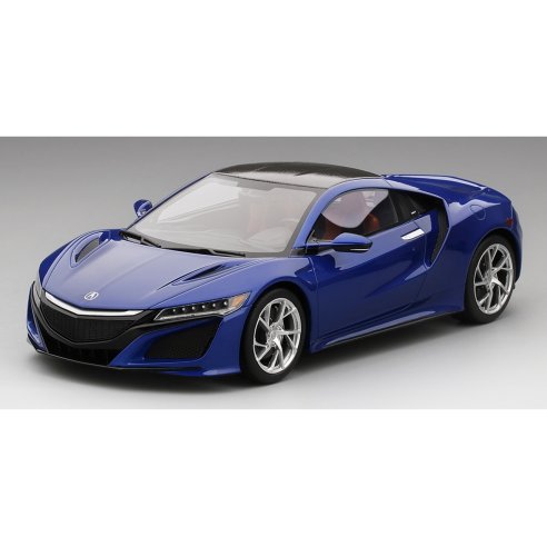 TSM MODEL TRUE SCALE MINIATURES ACURA NSX NOUVELLE BLUE PEARL TOP SPEED 1 18