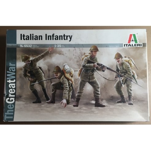 Italeri - 1/35 WWI Italian Infantry 6532S