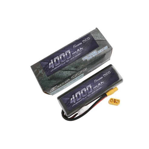 Gens ace Pack LiPo 2S-7.4V-45C-4000 (XT90 Dual) 139.5x48.5x23mm 265g