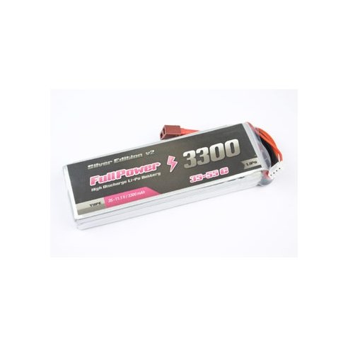Batteria Lipo 3S 3300 mAh 35C Silver V2 - DEANS