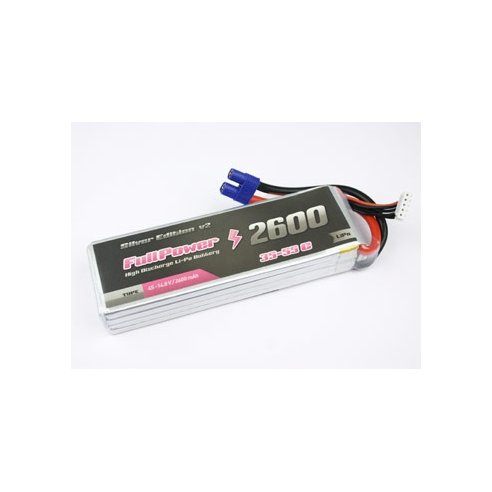 Batteria Lipo 4S 2600 mAh 35C Silver V2 - EC3