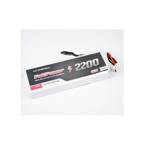 Batteria RX Lipo 2S 2200 mAh 35C V2 - JR