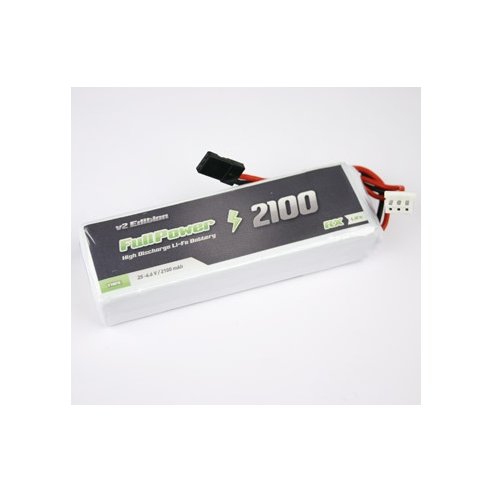 Batteria RX LiFe 2S 2100 mAh 35C V2 - JR