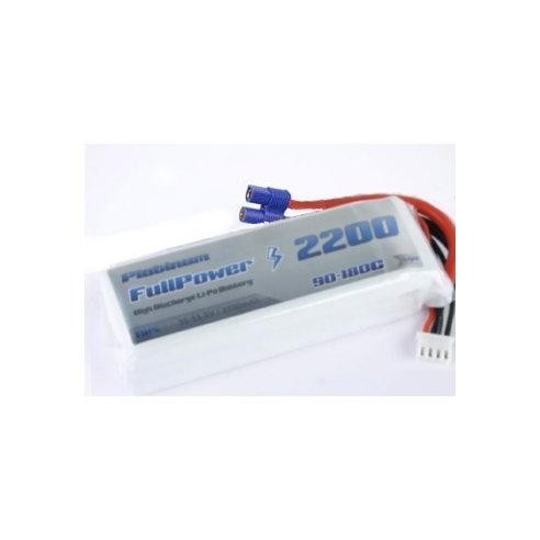 Batteria Lipo 4S 2200 mAh 90C PLATINUM - EC3