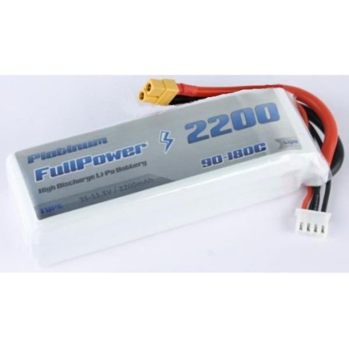 Batteria Lipo 4S 2200 mAh 90C PLATINUM - XT60