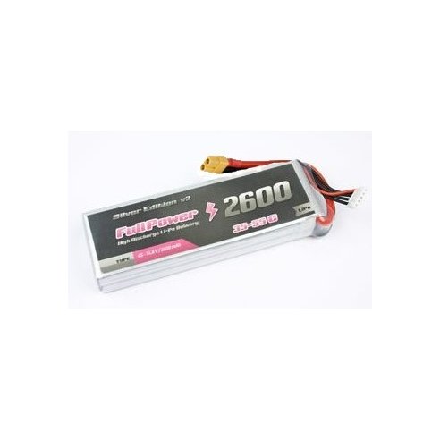 Batteria Lipo 4S 2600 mAh 35C Silver V2 - XT60