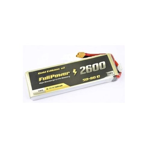 Batteria Lipo 4S 2600 mAh 50C Gold V2 - XT60