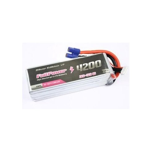 Batteria Lipo 6S 4200 mAh 35C Silver V2 - EC5