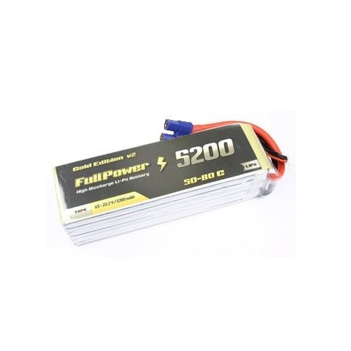 Batteria Lipo 6S 5200 mAh 50C Gold V2 - EC5