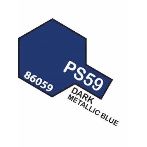 Tamiya - SPRAY x POLIC. dark metallic blue PS59