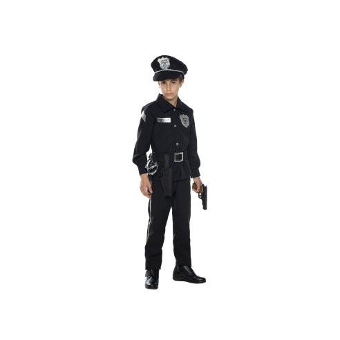 Costume di carnevale Agente Speciale il poliziotto bambino