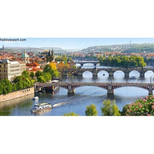 Vltava Bridges In Prague 4000 PIECES 138X68 CM