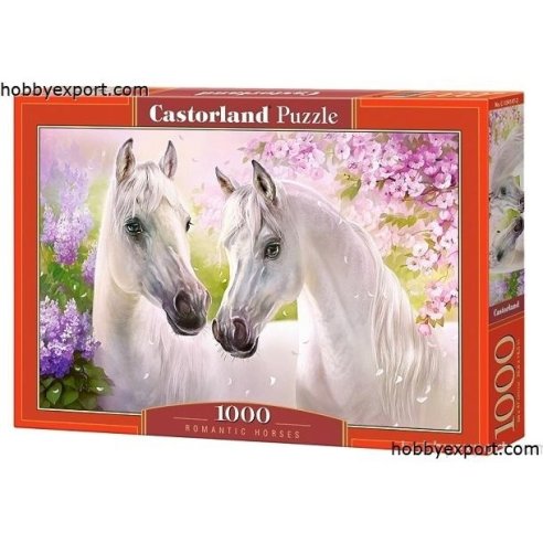 N A PUZZLES ROMANTIC HORSES 1000 PIECES 68X47 CM