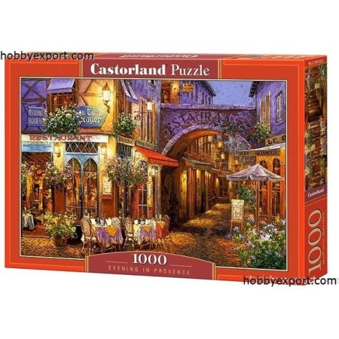 N A PUZZLES EVENING IN PROVENCE 1000 PIECES 68X47 CM