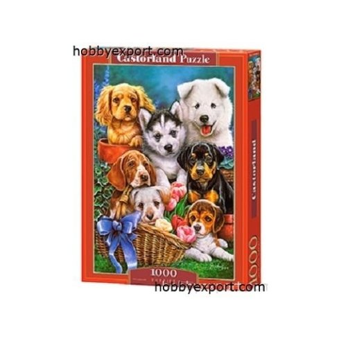 N A PUZZLES PUPPIES 1000 PIECES 68X47 CM