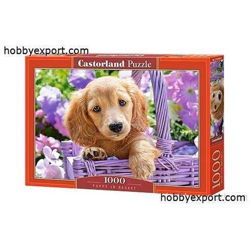 N A PUZZLES PUPPY IN BASKET 1000 PIECES 68X47 CM