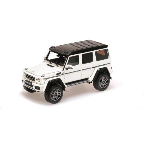 ALMOST REAL MERCEDES BENZ G500 4x4² WHITE 1 18