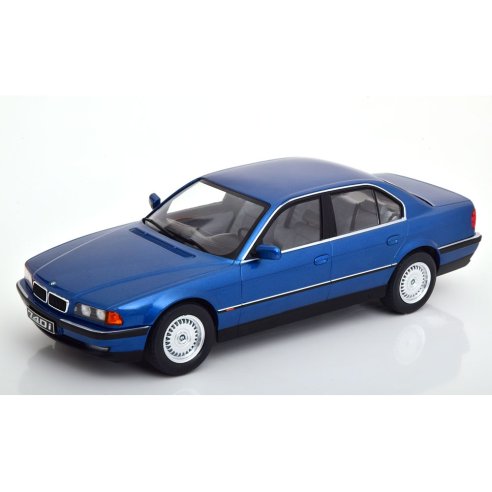 KK-SCALE BMW 740I E38 1.SERIES 1994 BLUE METALLIC 1 18