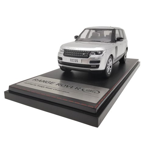 LCD MODELS RANGE ROVER SV AUTOBIOGRAPHY DYNAMIC 2017 SILVER 1 43