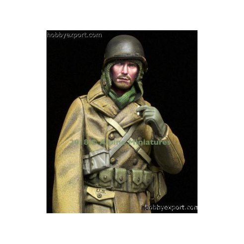 Alpine Miniatures 	1 16 KIT (MAQUETTE) WWII US INFANTRY WINTER 1944,45