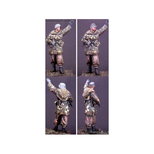 Alpine Miniatures 	1 16 KIT (MAQUETTE) WSS GRENADIER WIKING DIFFERENT HEADS INCL.