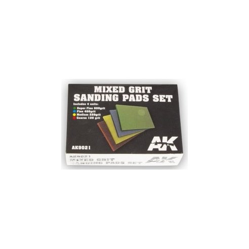 Mixed Grit Sanding Pads Set 800 grit.4 units