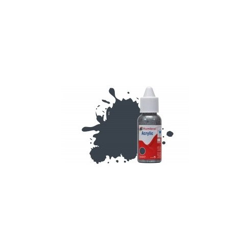 No 32 Dark Grey - Matt  - Acrylic Dropper Bottle (14ml)